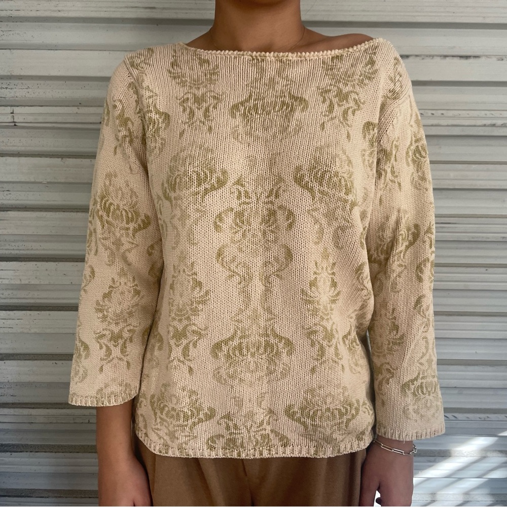 Beautiful sweater!